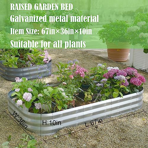 Galvanized Raised Garden Bed Kit