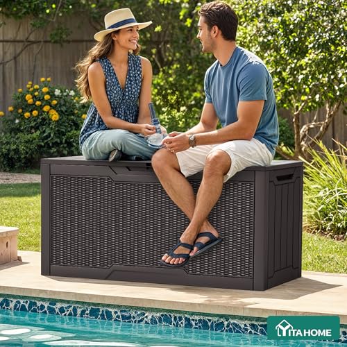 80 Gallon Resin Deck Box