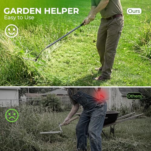 48in Double Edged Grass Whip (48-Inch)