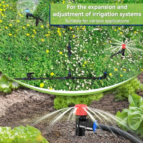 20 Pack 1 4 inch Tubing Drip Irrigation Vortex Emitters (20 Count)