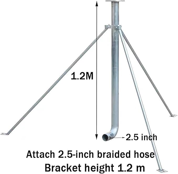 Impact Water Sprinkler for Farms Orchards, Agriculture Irrigation Spray Sprinkler, Adjustable Speed and Angle, 360° Large Area Irrigation for Farms Orchards Tea Gardens