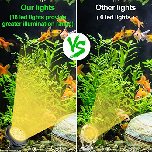 Solar Pond Lights (3-Lights-Warm White)