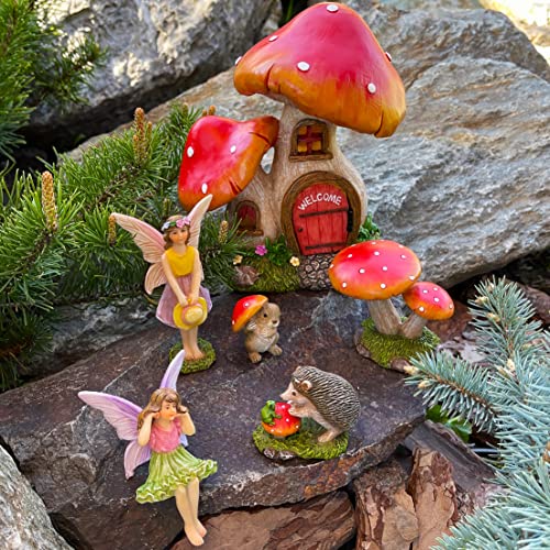 Fairy Garden Figurines (6 Count)
