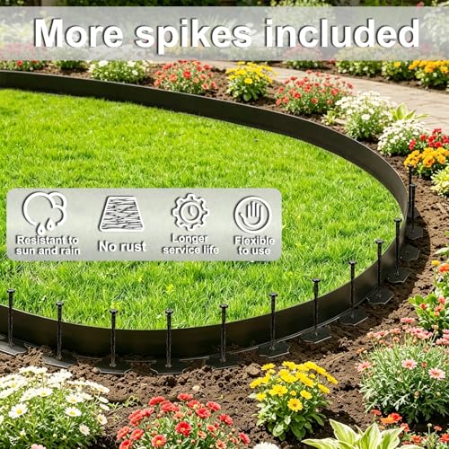 3 Inch x 50FT Garden Edging Border (3IN x 50FT)
