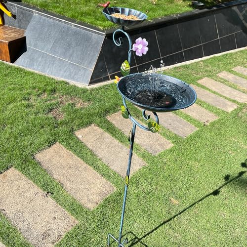 Free Standing Bird Baths for Outdoors (Dragonfly)
