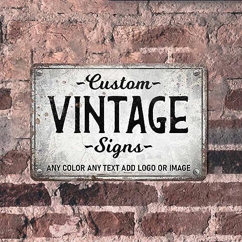 Personalized Metal Sign