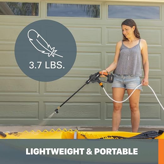 WORX Hydroshot 20V Power Share 320 PSI Portable Power Cleaner -WG620 (Battery & Charger Included)