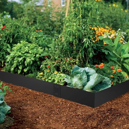 5 Pack Steel Landscape Edging (Black / 6 Inch)