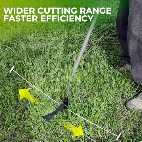 48in Double Edged Grass Whip (48-Inch)