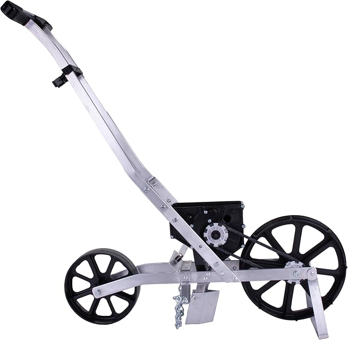 EarthWay Products 10001 Precision Garden Seeder with 7 Seed Plates, Sweet Corn Planter, Accurate Seed Drill for Gardeners, Durable Corn Planter, Use in Prepared Soil
