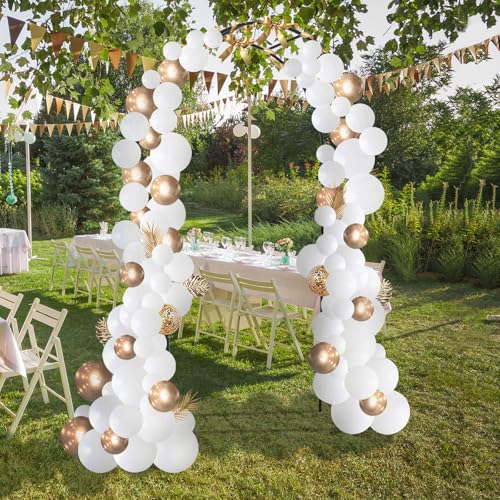 Garden Arch Trellis for Climbing Plants Outdoor (94.5"(H)*55"(L)*7.7"(W))