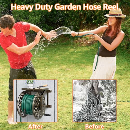 Wall Mount Garden Hose Reel