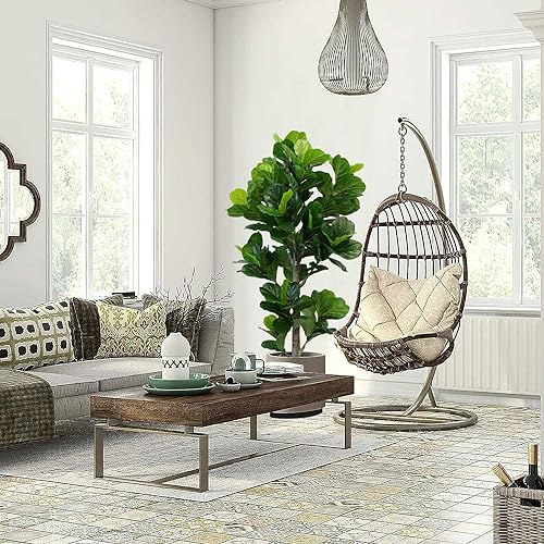 6ft Artificial Fiddle Leaf Fig Tree for Home Decor (Fiddle Leaf Fig Tree (6ft) / 6ft)