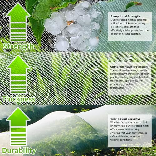 Garden Pest Barrier Netting