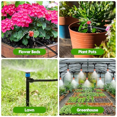 240FT Drip Irrigation System for Garden