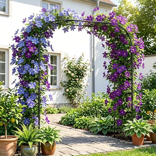 87" H x 79" L Garden Arch Trellis (87"H x 79"L x 16"W)
