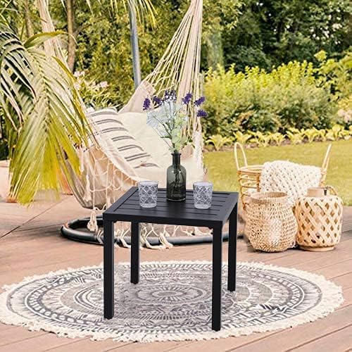Outdoor Square Metal Side (19"x19"(2 PCS))