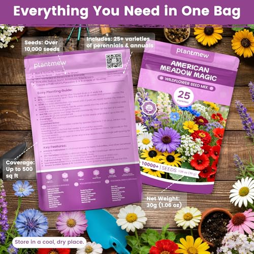Wildflower Seeds Bulk Mix