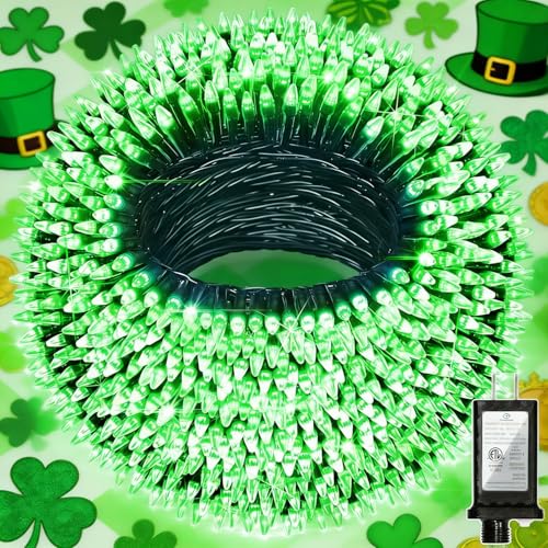 350 LED 90FT Christmas Lights (Green / 350 LED 90FT Dark Green Wire)