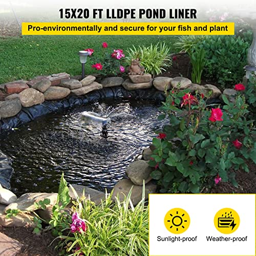 Pond Liner 15 x 20 ft (15 x 20 ft)