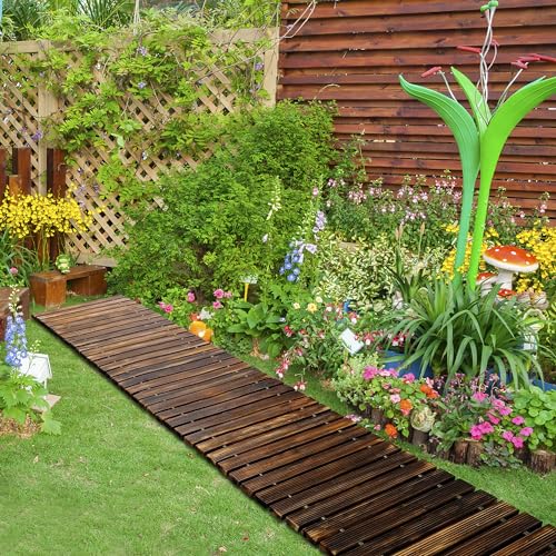 8' Wooden Garden Pathway