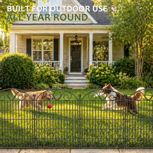 No Dig Garden Fence Outdoor for Yard (48 in(H) X 23.6 ft(L))