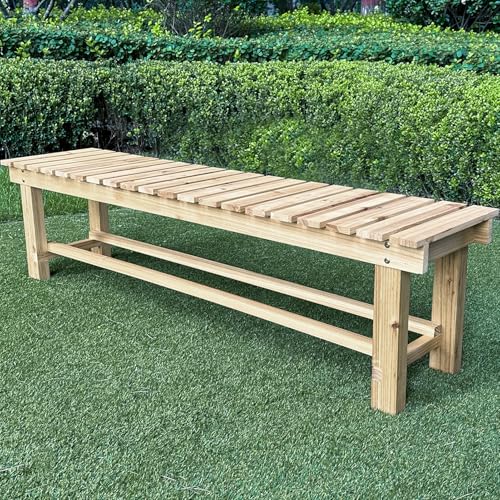 Outdoor Garden Wood Bench