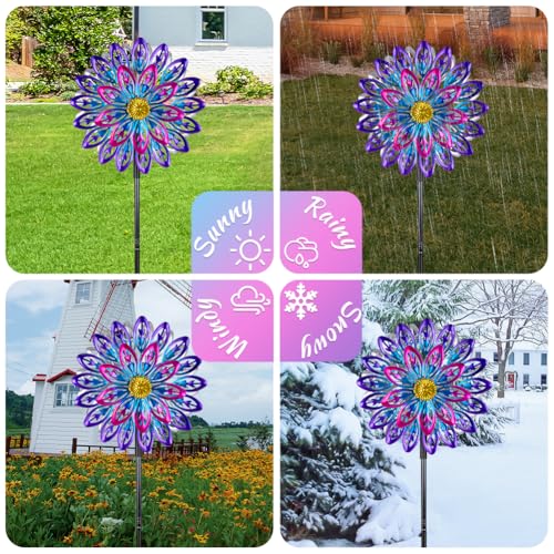 360° Metal Wind Spinner Outdoor