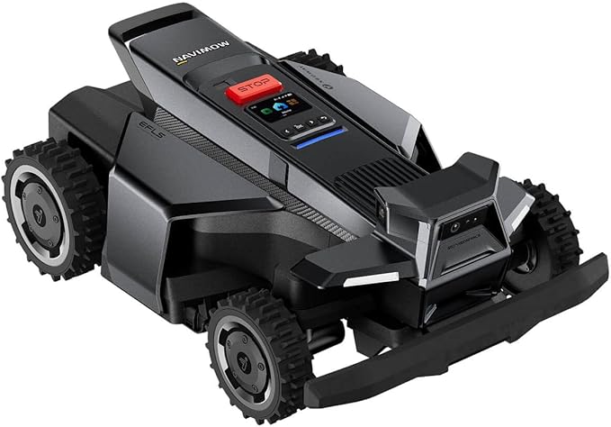 Segway Navimow X450 Robot Lawn Mower Wire Free, for up to 1.5 Acres, 4WD for 84% Slopes, Zero-Turn for Damage-Free Mowing, ORV-Tuned Lawnmower, MowMentum with 2 × 180W Motors, 0.75–4 in Cutting Height