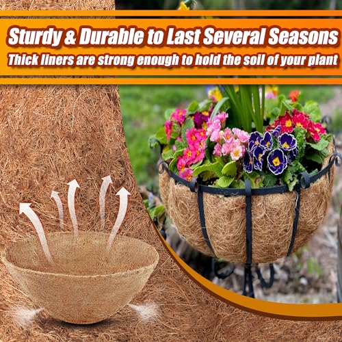 Coco Liners for Planters 16 Inch (4 Count)