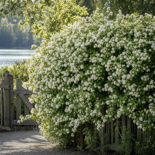 Star Jasmine 60 Live Plants (2 Inch / 60 Plants)