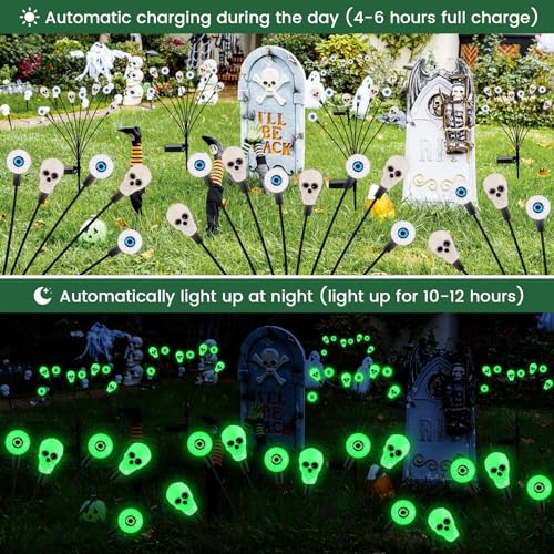 Halloween Decorations Outdoor (Halloween-decor-4packs)