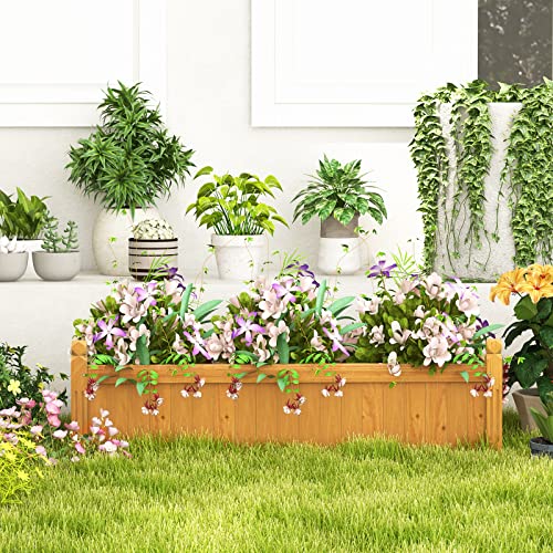 Raised Garden Bed (Orange / 43.5”x16”x14”)