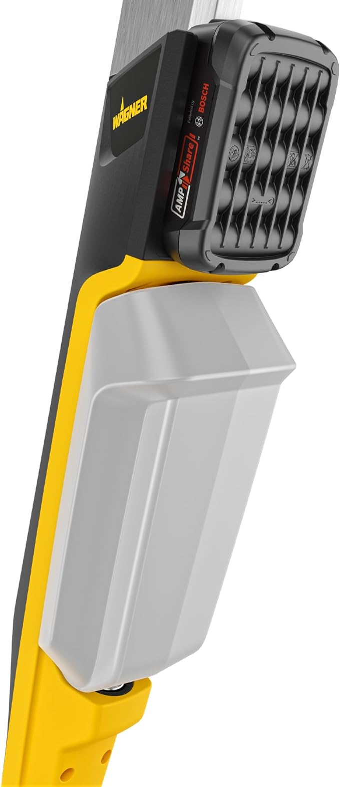 Wagner Spraytech (2469828) Levaro Powerbrush 18V Cordless Outdoor Patio and Deck Cleaner with included Deep Cleaning Solution & Stone/Concrete Cleaning Solution great for outdoor spaces