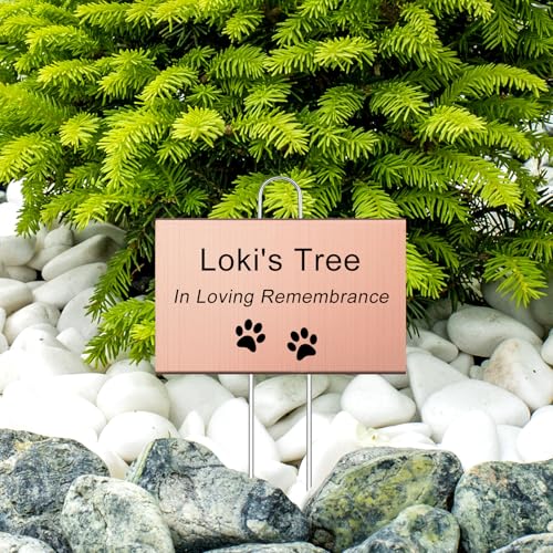 30 Pcs Large Plant Marker (4'' X 6'' with 11'' Stake / Rose Gold)