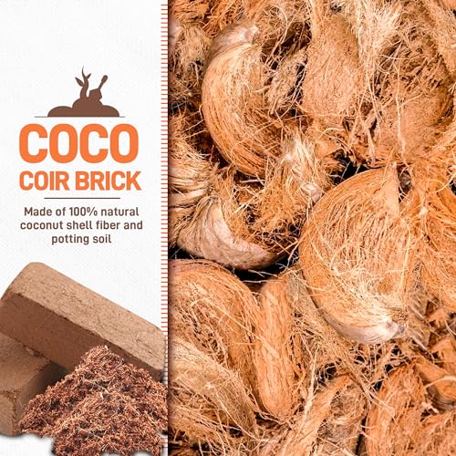 Coco Coir Brick for Plants (27Pack)