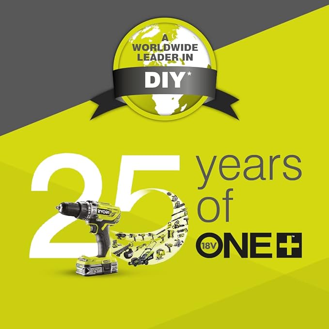 Ryobi RY18PCA-0 18V ONE+ Patio Cleaner with Wire Brush (Bare Tool), Hyper Green
