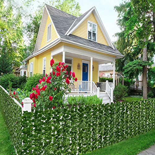 Artificial Ivy Privacy Fence Wall Screen (117.9*59 inch)