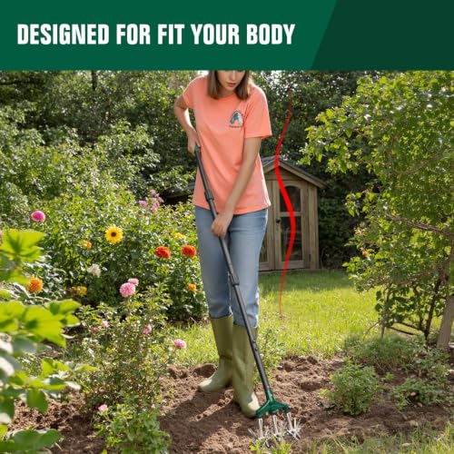 Rotary Cultivator Garden Tool for Gardening and Lawn