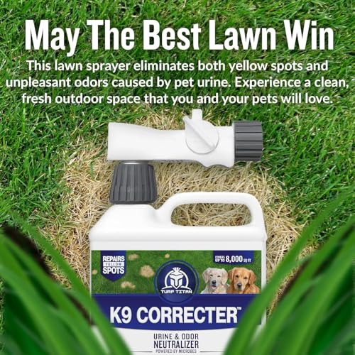 K9 Correcter Dog Urine Neutralizer for Lawn (128 Fl Oz (Pack of 1))
