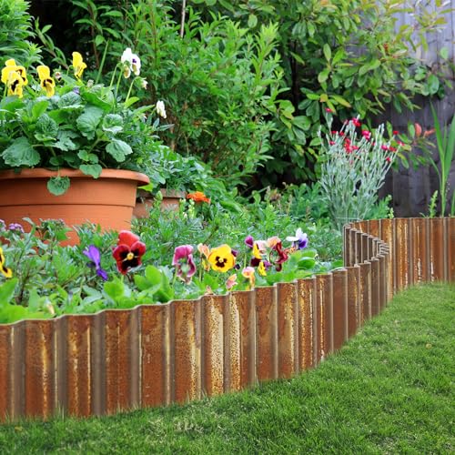 Corrugated Metal Garden Edging 6" x 40Ft