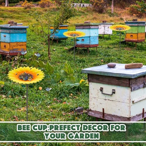 Bee Watering Station (Yellow / Sunflower)