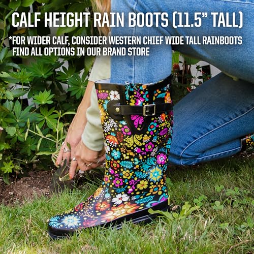 Women's Tall Waterproof Rain Boot (6 / Countryside)