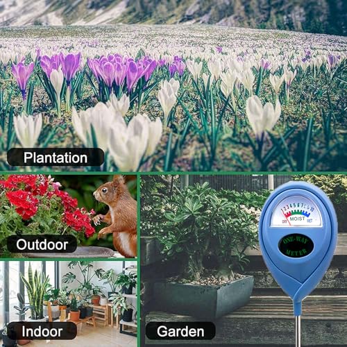 2 Pcs Green Soil Moisture Meter (BLUE+BLUE)
