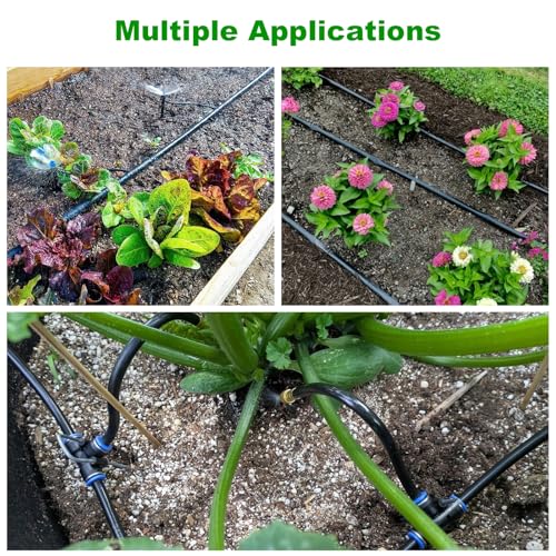 1 4 Inch Blank Drip Irrigation Tubing (60Ft 1/4 Inch Tubing)