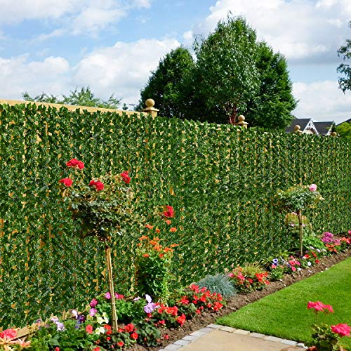 Artificial Ivy Privacy Fence (53.9 Sq Ft)