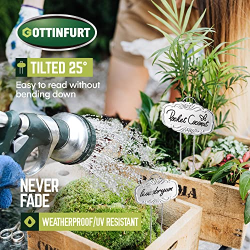Updated Metal Plant Labels for Garden (25 Count)