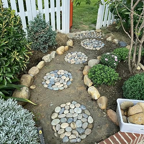 10 lbs Large River Rocks (160 Ounce)