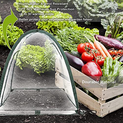 Pop Up Greenhouse Cover Flower House (36.2"L x 36.2"W x 39"H)