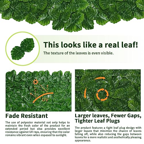 Artificial Ivy Privacy Fence Screen (39.4x157.5 in（Type4）)